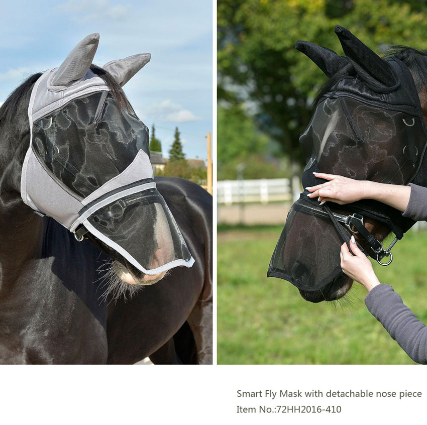 Smart Fly Mask with detachable nose piece