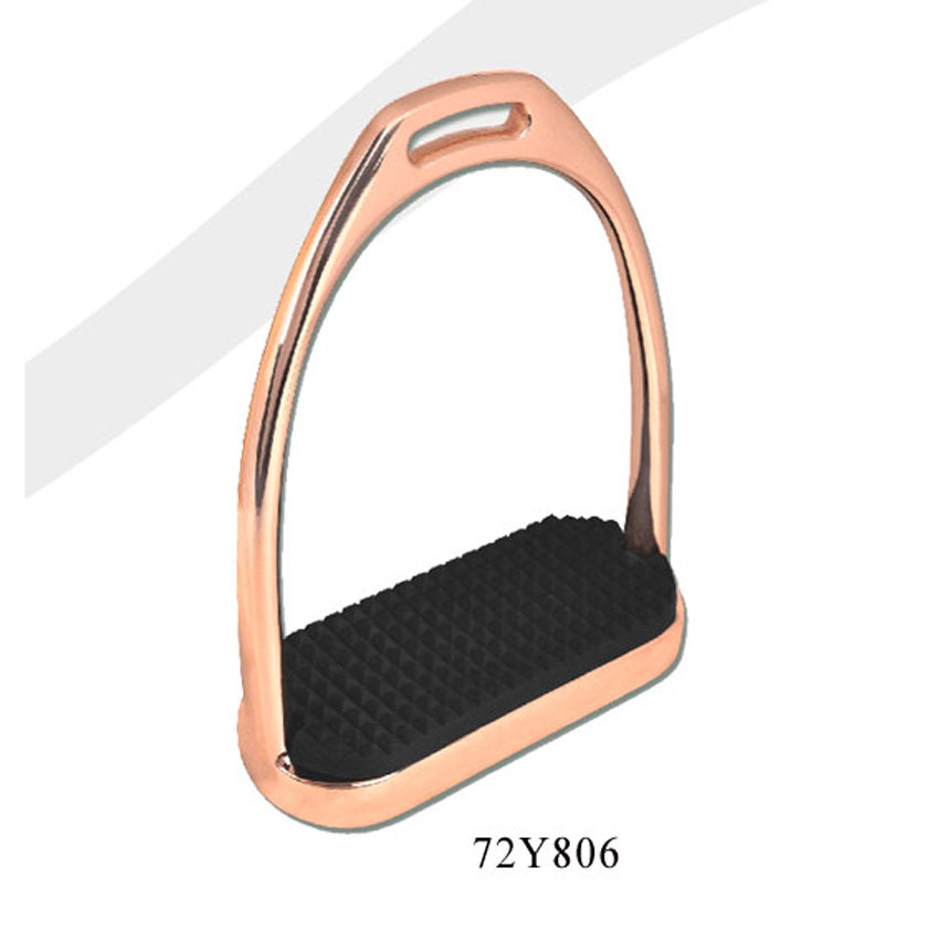 Stainless Steel Stirrup Rose Gold