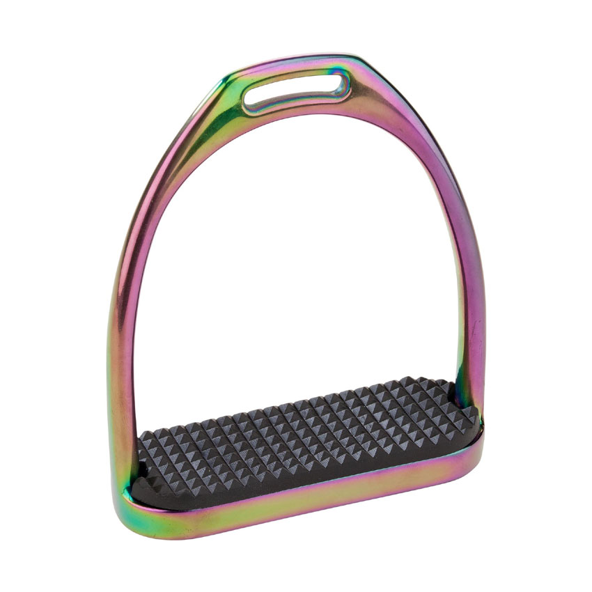 Stainless Steel Stirrup rainbow electroplating