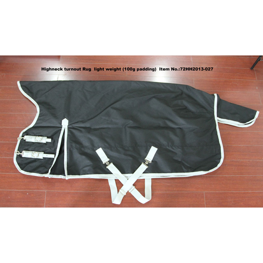 1200D Turnout rug highneck 100g